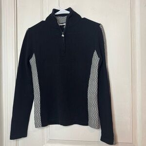 Smartwool 1/4 zip merino wool sweater small